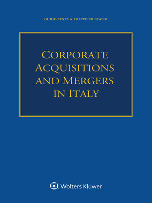 cover image of Corporate Acquisitions and Mergers in Italy